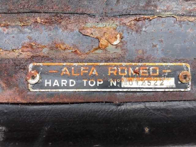 P1582 identification plate